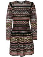 M Missoni Geometric Patterned Mini Dress - Multicolour