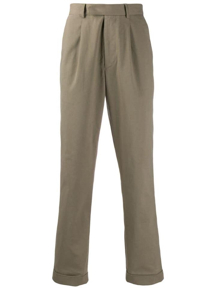 Katharine Hamnett London Rupert Straight-leg Trousers - Green