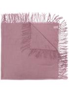 Brunello Cucinelli Tassel Long Scarf - Pink