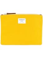 Sandqvist Logo Clutch Bag - Yellow & Orange