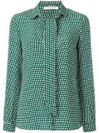 Philosophy Di Lorenzo Serafini Star Print Long-sleeved Blouse - Green