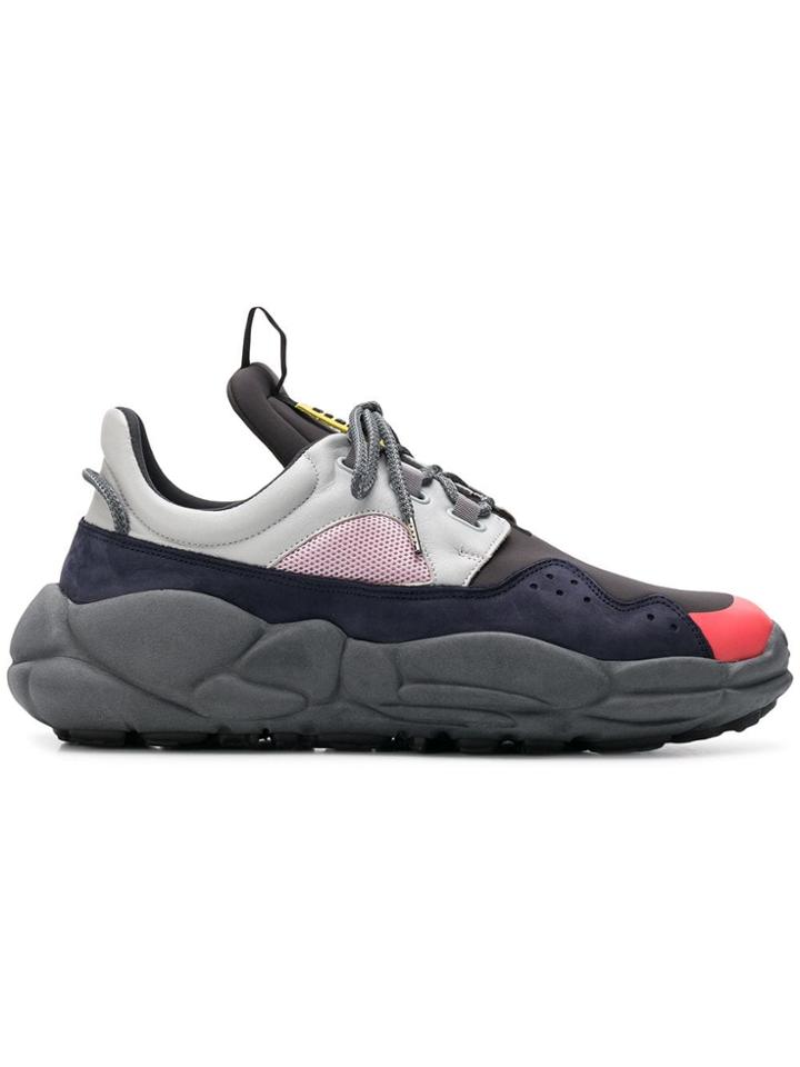 Versus Chunky Low Top Trainers - Black