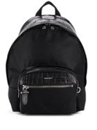Neil Barrett Snakeskin Embellished Backpack - Black
