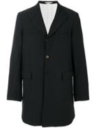 Comme Des Garçons Homme Plus Single-breasted Coat - Black