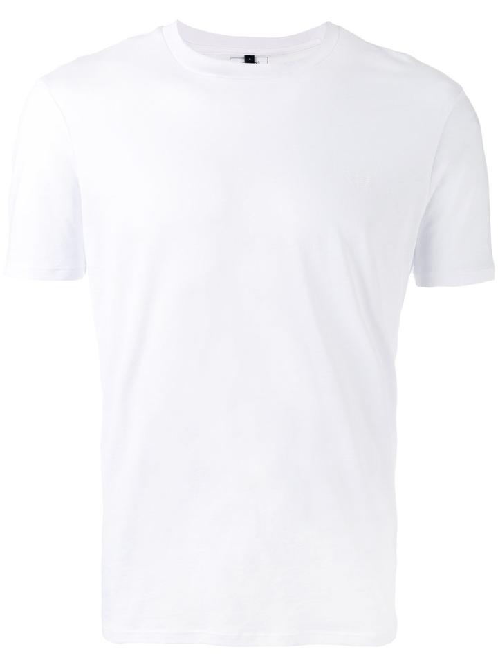 Armani Jeans - Back Logo Print T-shirt - Men - Cotton - Xxl, White, Cotton