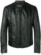 Les Hommes Zip Details Jacket - Black