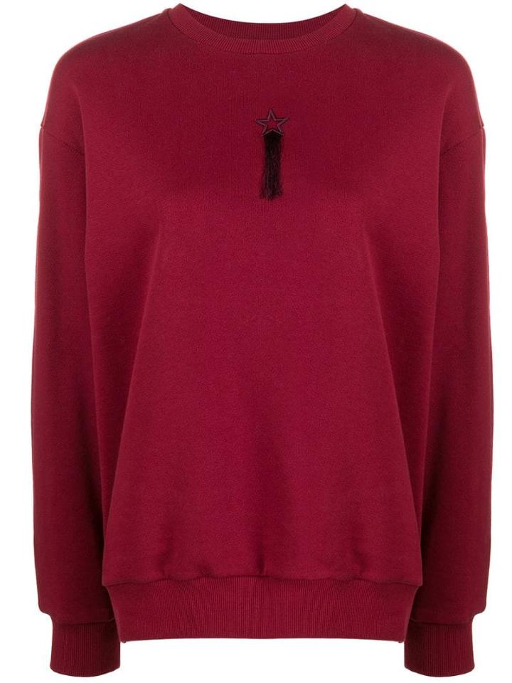 Stella Mccartney Tasselled Embroidered Star Sweatshirt