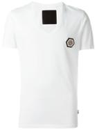 Philipp Plein Gun T-shirt, Men's, Size: Xl, White, Cotton