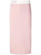 Fendi Pencil Skirt - Pink