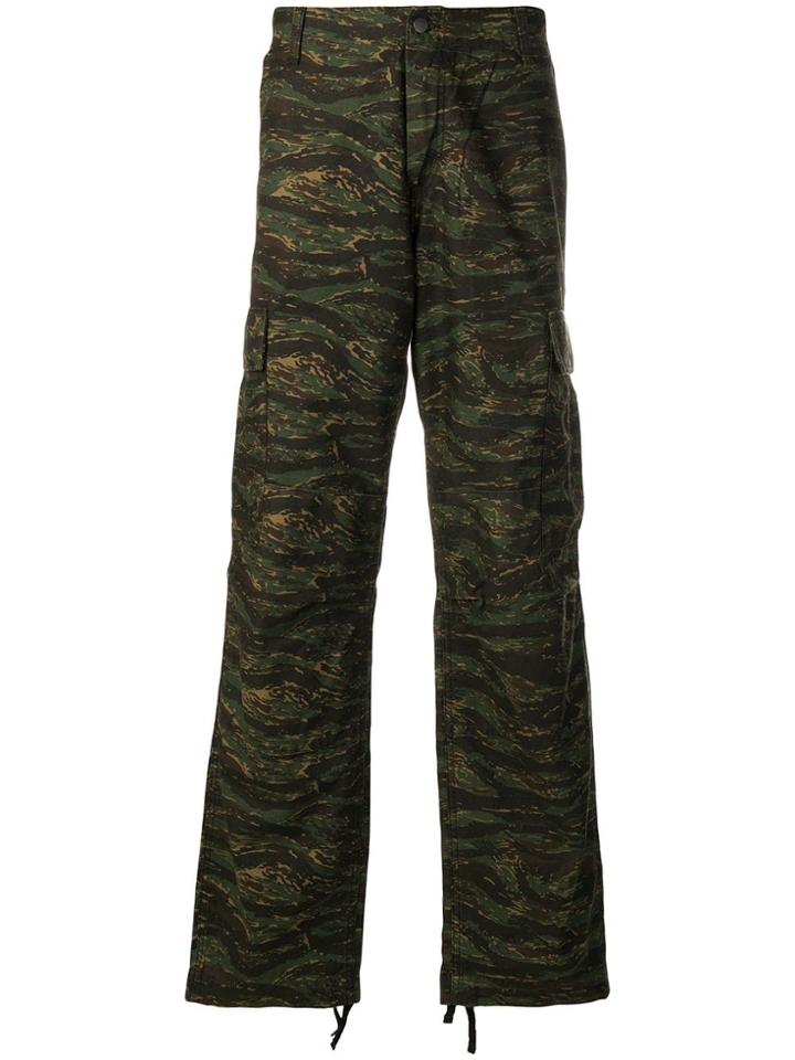 Carhartt Heritage Camo Cargo Trousers - Green
