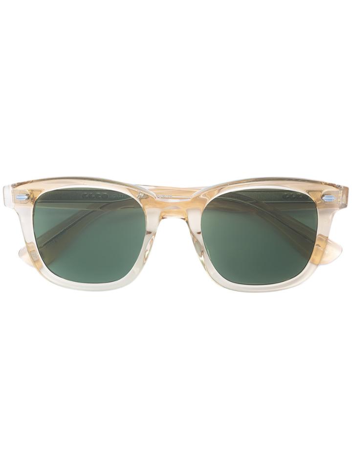 Garrett Leight Calabar Sunglasses - Yellow & Orange