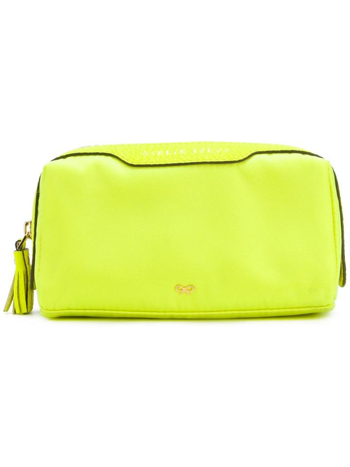 Anya Hindmarch Girlie Stuff Make-up Bag - Yellow
