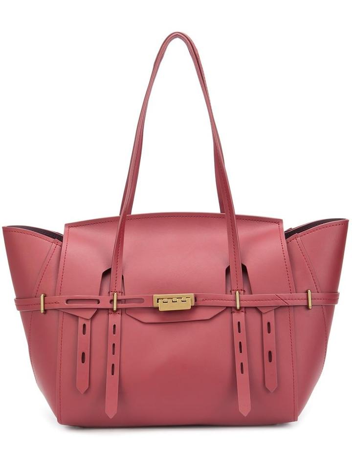 Zac Zac Posen Strap Detail Shopper, Women's, Red