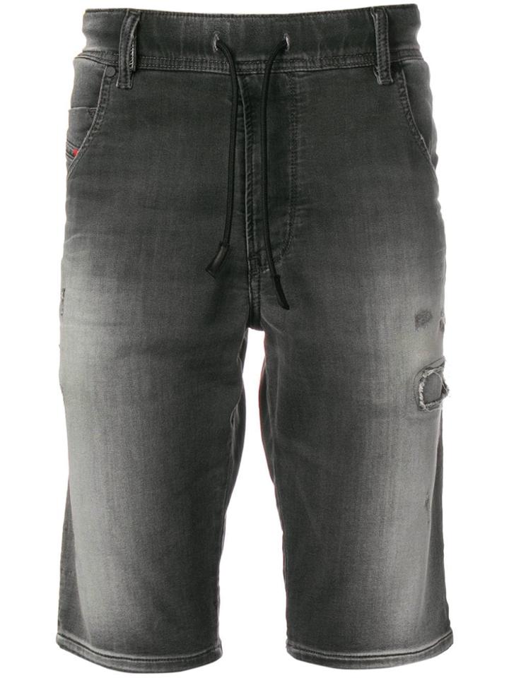 Diesel Joggjeans Shorts - Black