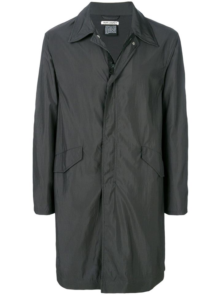 Our Legacy M51 Fitted Coat - Black