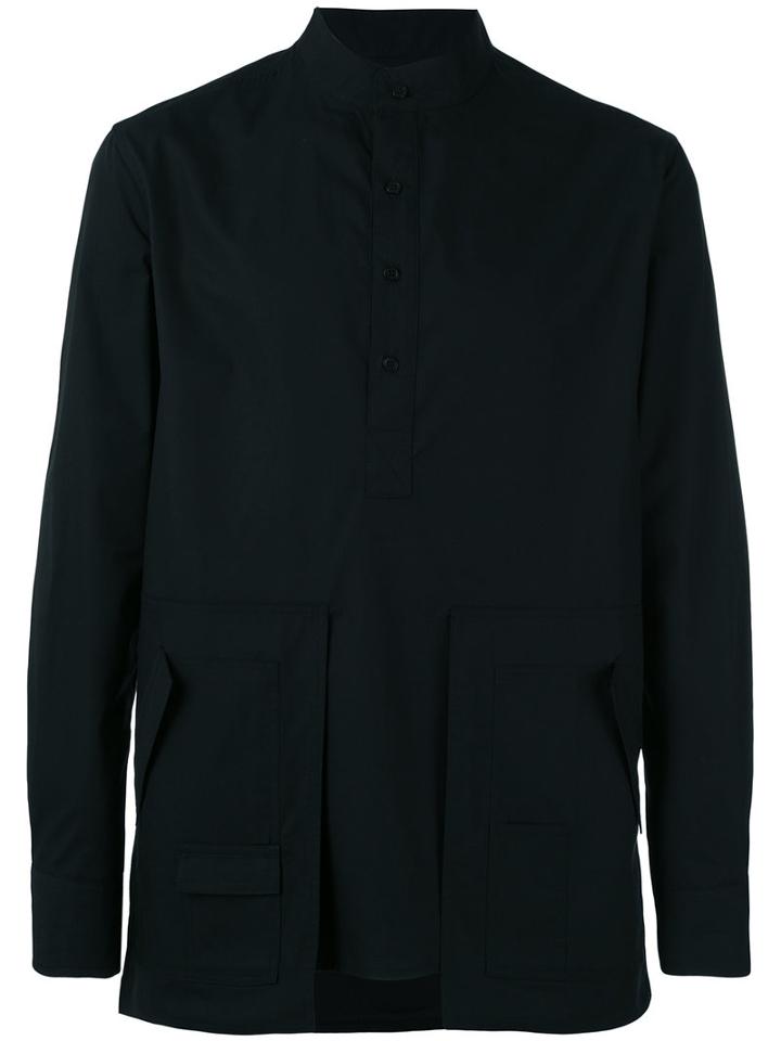 Letasca - Oversized Pocket Shirt - Men - Cotton - Xl, Black, Cotton