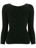Roberto Collina Knitted Sweater - Black