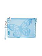 Sophia Webster Flossy Butterfly Clutch Bag - Blue