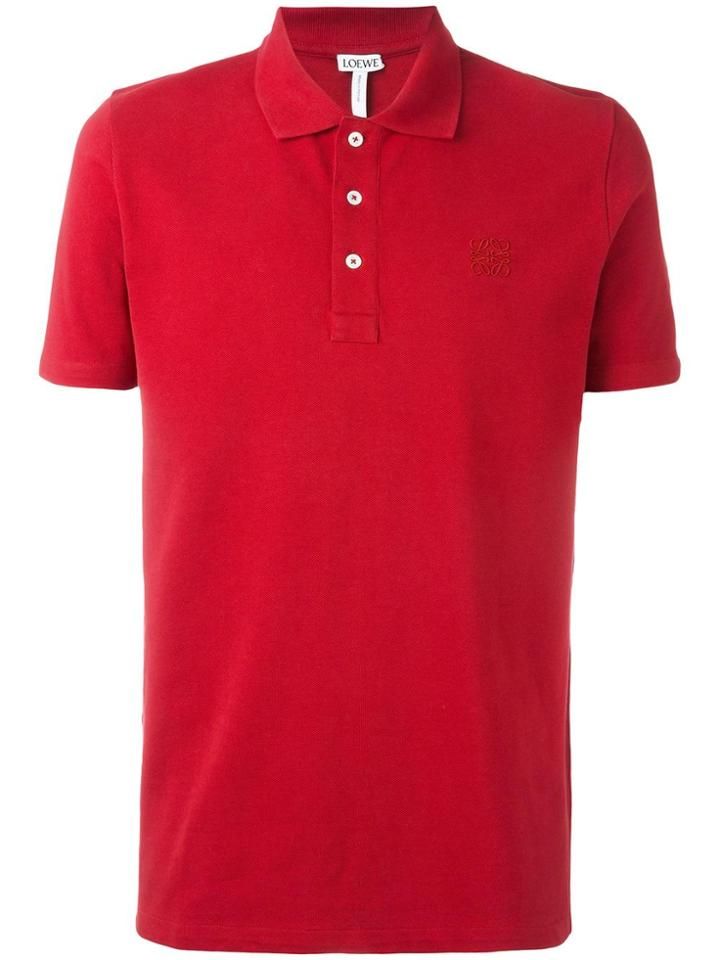Loewe Classic Polo Shirt - Red