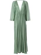 Kalita - Clemence Gown - Women - Silk - Xs/s, Green, Silk