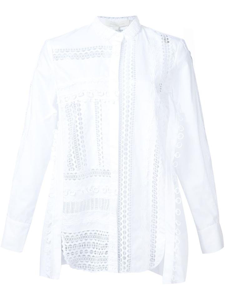 Jonathan Simkhai 'track Trim Oxford' Shirt