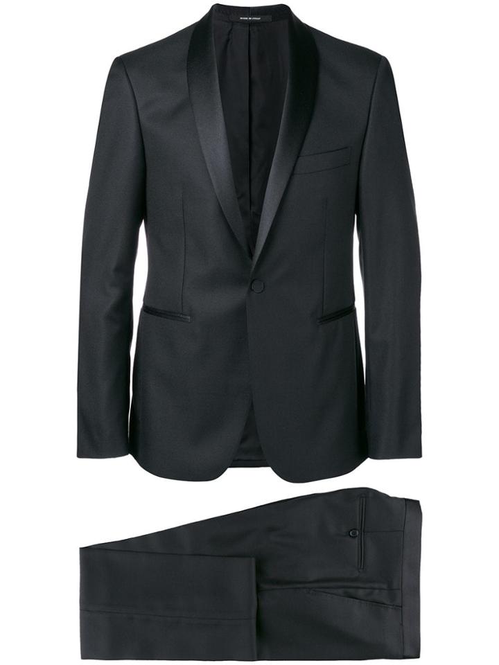 Tagliatore Tuxedo Suit - Black