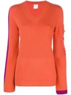 Barrie New Romantic Cashmere V-neck Pullover - Yellow