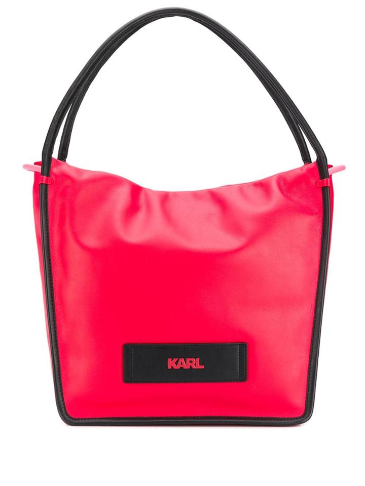 Karl Lagerfeld Large Shopper Bag - Red