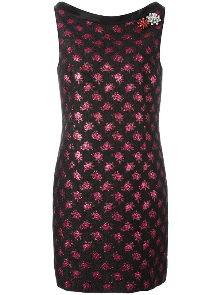 Marc Jacobs Jacquard Dress - Black
