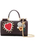 Dolce & Gabbana Mini Von Wallet Crossbody Bag - Brown