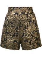 Haider Ackermann - Jacquard Shorts - Women - Polyester/rayon/viscose - 36, Black, Polyester/rayon/viscose
