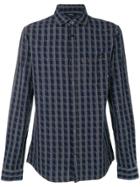 Armani Jeans Printed Shirt - Blue
