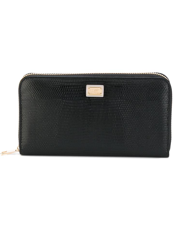 Dolce & Gabbana Continental Wallet - Black