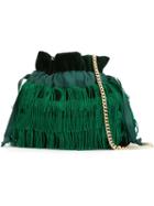 Bionda Castana Estella Clutch, Women's, Green, Polyamide