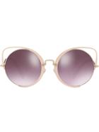 Miu Miu Eyewear Scenique Croisière '18 Sunglasses - Gold