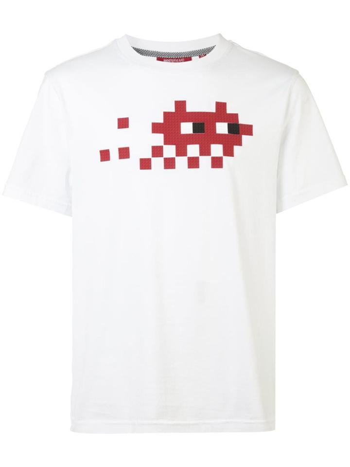 Mostly Heard Rarely Seen 8-bit Blinky Print T-shirt - White