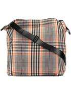 Juun.j Check Shoulder Bag - Multicolour