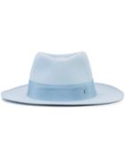 Maison Michel Classic Hat, Women's, Size: Medium, Blue, Rabbit Felt