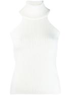 Jacquemus La Maille Baho Knitted Top - White