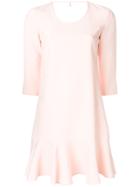 Patrizia Pepe Flared Dress - Pink & Purple