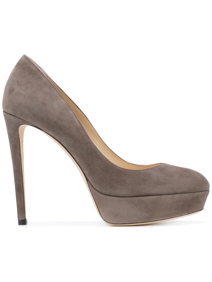 Jimmy Choo Ellies 120 Pumps - Grey