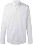 Jil Sander Classic Shirt, Men's, Size: 38, White, Cotton/polyamide/spandex/elastane