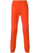 Ron Dorff Eyelet Tapered Tracksuit Bottoms - Yellow & Orange