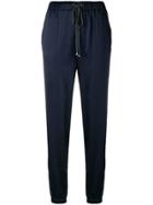 Fabiana Filippi Tapered Track Trousers - Blue