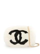 Chanel Pre-owned Cc Chain Arm Sleeve Shoulder Bag - White
