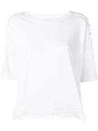 Levi's: Made & Crafted Crocheted Sleeve T-shirt - White