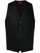 Barena Classic Buttoned Waistcoat - Black