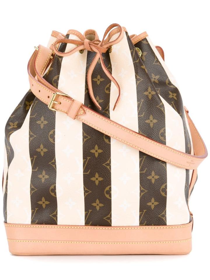 Louis Vuitton Pre-owned Noe Monogram Shoulder Bag - White