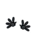Simone Rocha Clustered Bead Clip-on Earrings - Black