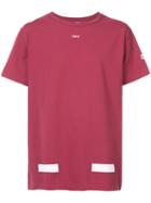 Off-white - Arrows T-shirt - Men - Cotton - L, Red, Cotton